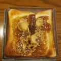 みにとうふ's cooksnap of when they made 朝食に♪簡単トースト☆羊羹チーズ.