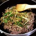 ミユ３１１'s cooksnap of when they made 青椒肉絲.