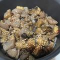 toshio39's cooksnap of when they made なすとこんにゃくのピリ辛煮.