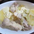 にわぁーん's cooksnap of when they made 中華鍋で★鶏肉とキャベツのチーズ蒸し.