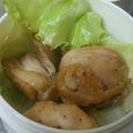 めかにか's cooksnap of when they made 鶏の照り焼き♪大葉と梅干でさっぱり風.