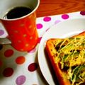 ma:9's cooksnap of when they made 栄養満点。豆乳マヨのアボカド美肌トースト.