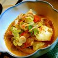 aki0314o's cooksnap of when they made モツ嫌いのわたしも食べられるモツ煮込み.
