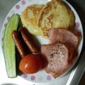 あお0603's cooksnap of when they made 残り物で作るポテトパンケーキ.