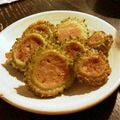 yuzunon's cooksnap of when they made 合体ゴーヤソーセージ.