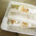 3姉妹ちゃんママ's cooksnap of when they made みかんたっぷり♥サンドイッチ.