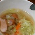 如月漣's cooksnap of when they made 朝食に♪我が家の基本スープ.