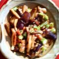 キャビィーママ's cooksnap of when they made おなすの梅にんにくポン酢.