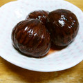 yumikoy's cooksnap of when they made 和栗の渋皮煮.