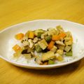 Hana＠home's cooksnap of when they made スダチたっぷり　野菜のあられ寿司.