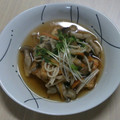 ガサ奥さん's cooksnap of when they made 厚揚げのきのこあんかけ.
