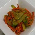 Lily1118's cooksnap of when they made セロリのきんぴら炒め.