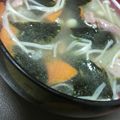 七夕日和's cooksnap of when they made ☆残り野菜と海苔のスープ☆.