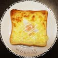 もこもこはいぱあ's cooksnap of when they made トースターで簡単チーズ目玉焼きトースト◎.