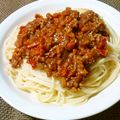 ★miya★'s cooksnap of when they made おいしいミートソース食べたいなぁ.