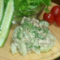 もじゃこてつー's cooksnap of when they made 簡単♪直ぐに一品！ゴーヤの梅ツナマヨ和え.