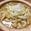 ayaakari's cooksnap of when they made 残ったカレーで！とろり～んカレーうどん.