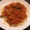 Mayumayu77's cooksnap of when they made 煮込み牛のトマトパスタ.