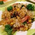 mariybis's cooksnap of when they made ★檸檬チャーハン　香ばし醤油★.