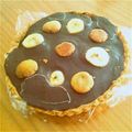 サボんぬ's cooksnap of when they made 生チョコバナナ♡タルト.