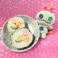 みなみんくっきんぐ's cooksnap of when they made 子供も大好き！ソーセージで恵方巻き.