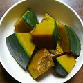 BAN♪'s cooksnap of when they made レンジで♪かぼちゃの煮付け♪.