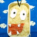 シャンプーハット's cooksnap of when they made おしりかじり虫弁当.