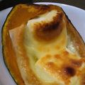 かぼすレモン's cooksnap of when they made チーズクリームで【かぼちゃのグリル焼き】.