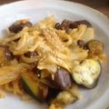 かわいこチャン's cooksnap of when they made 韓国風焼きうどん.
