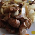 たらめん's cooksnap of when they made 砂肝と玉葱の塩ダレ炒め.