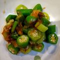 patepateco's cooksnap of when they made 夏の簡単副菜☆オクラの美味しい食べ方1位.