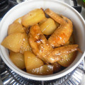 masamihri's cooksnap of when they made 手羽先と大根のやわらか甘煮.