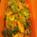 １６ぽん's cooksnap of when they made 醤油麹☆かぼちゃとピーマンのマヨ炒め♪.