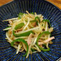 YCHキッチン's cooksnap of when they made ＊ハム・ピーマン・もやしの簡単マヨ炒め＊.