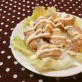narimimama's cooksnap of when they made キャベツ山盛り鶏の照り照りしょうが焼き★.