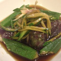 弁当男子のまーちん's cooksnap of when they made なすとオクラのお浸し☆山形「だし」風.