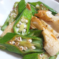 ぷきゅようこ's cooksnap of when they made 簡単！オクラとチクワの炒め物.