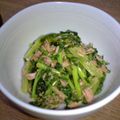 くまちーこ's cooksnap of when they made 大根の葉とツナの炒め物.