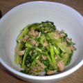 くまちーこ's cooksnap of when they made 大根の葉とツナの炒め物.