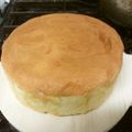 ばなまる's cooksnap of when they made ＊しっとり基本のスポンジケーキ.