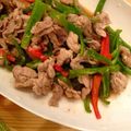 momoalex's cooksnap of when they made ピーマンと豚肉のオイスターソース炒め.
