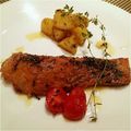 Aokitchen's cooksnap of when they made タイムが香る♪鮭のレモンバター醤油ソース.