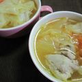 さとみりん's cooksnap of when they made 鶏肉とトマトの簡単スープ.