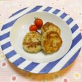 pitachan1's cooksnap of when they made イワシと豚挽き肉のハンバーグ.