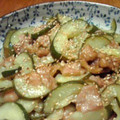 QPはにー's cooksnap of when they made きゅうりと豚肉のさっぱり炒め.
