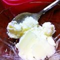 anjizi's cooksnap of when they made タッパーで冷やすホワイトチョコアイス.
