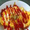 akane1125's cooksnap of when they made ふわふわ卵のおむらいす.