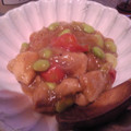きんこ☆'s cooksnap of when they made 彩りと食感豊か★鶏肉と枝豆の煮込み.