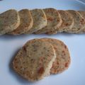ぽてとちび's cooksnap of when they made ＊ブラックペッパー×チーズのクッキー＊.