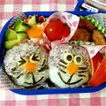 ゆずっ子そうママン's cooksnap of when they made 【ドラえもんのお弁当】キャラ弁.